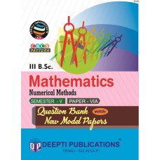 III B.Sc. MATHEMATICS Semester 5 - Paper 6A Numerical Methods (E.M)